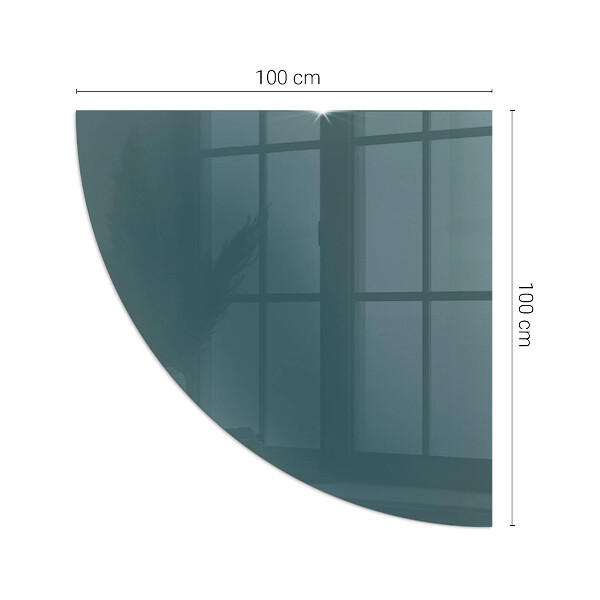 Vetro sotto il camino Colore del mare