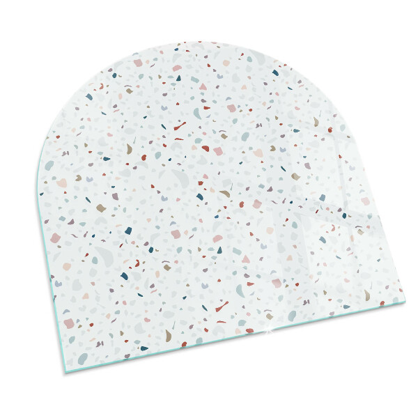 Lastra in vetro per caminetto Motivo con piccole forme