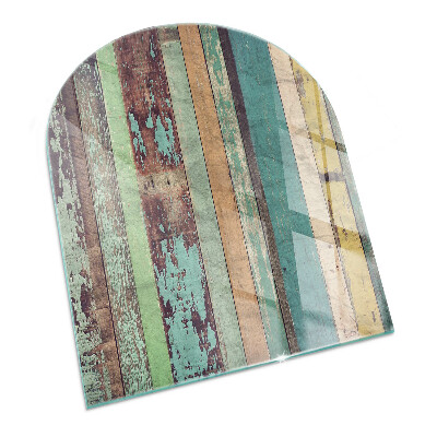 Lastra in vetro per caminetto Tavole in diverse tonalità