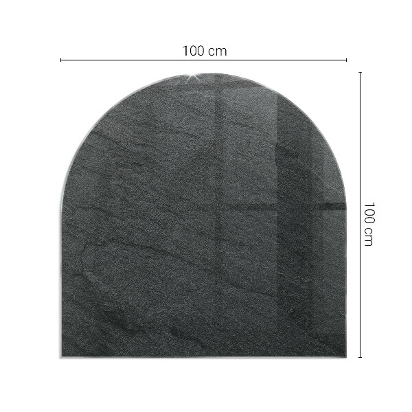 Lastra in vetro per caminetto Texture della superficie della pietra