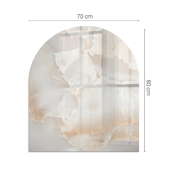 Lastra in vetro per caminetto Modello in pietra naturale