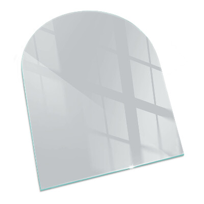 Lastra in vetro per caminetto Colore grigio