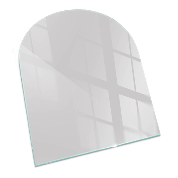 Lastra in vetro per caminetto Colore grigio