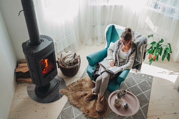 Rotonda vetro sotto stufa Texture superficiale grezza