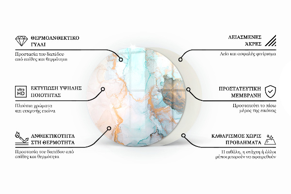 Rotonda vetro sotto stufa Bouquet di fiori in dettaglio