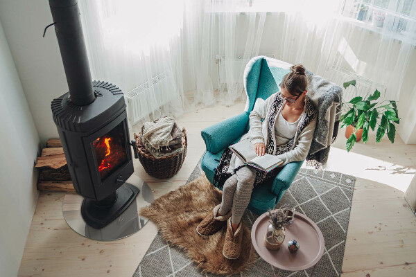 Rotonda vetro sotto stufa Colore crema chiaro