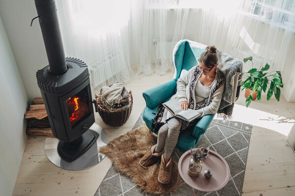 Rotonda vetro sotto stufa Colore avorio