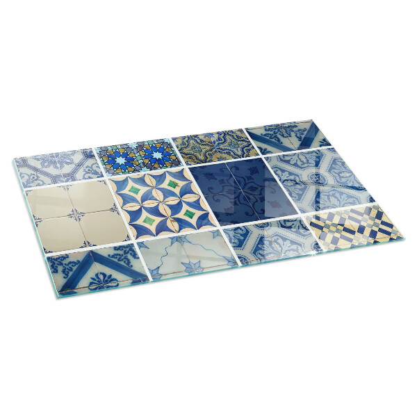 Rettangolare vetro sotto stufa Modelli di piastrelle in ceramica