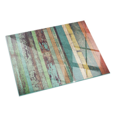 Rettangolare vetro sotto stufa Tavole in diverse tonalità