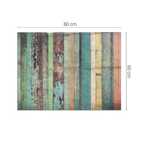 Rettangolare vetro sotto stufa Tavole in diverse tonalità