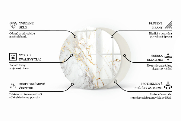 Top tavolo rotondo Il fascino del legno naturale