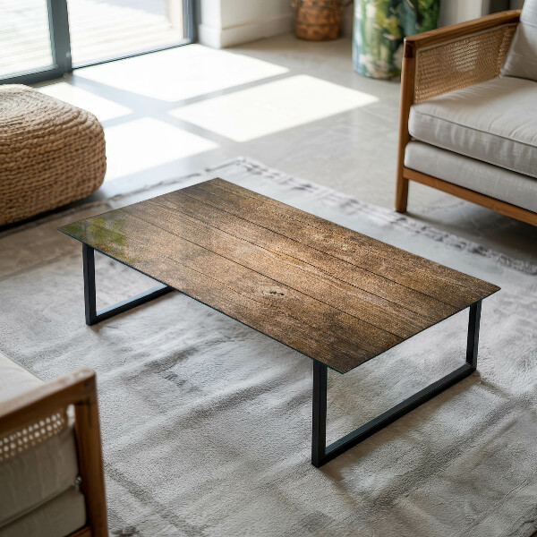 Piano del tavolo rettangolare Struttura in legno ecologico