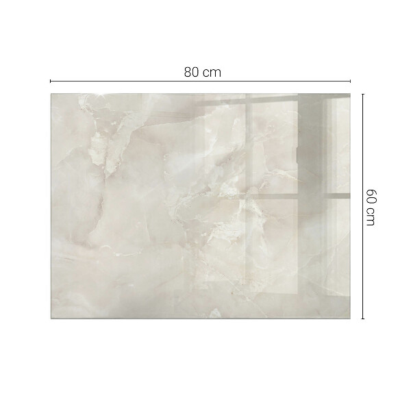 Piano del tavolo rettangolare Composizione grafica in marmo