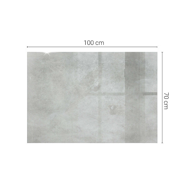 Piano del tavolo rettangolare Graffi sulla superficie del calcestruzzo