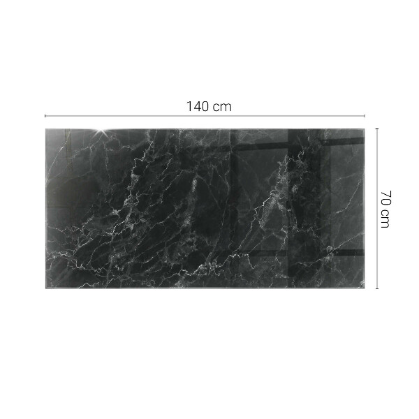 Piano del tavolo rettangolare Marmo con venature delicate