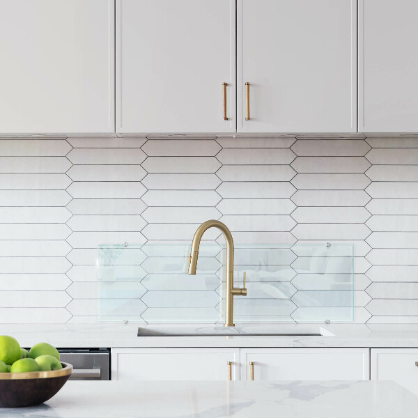 Trasparente rivestimento parete cucina 100x30 cm