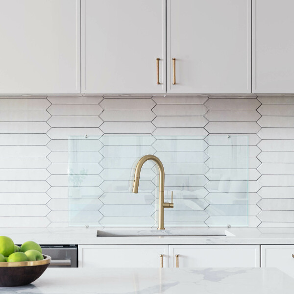 Pannello retrocucina trasparente 100x50 cm