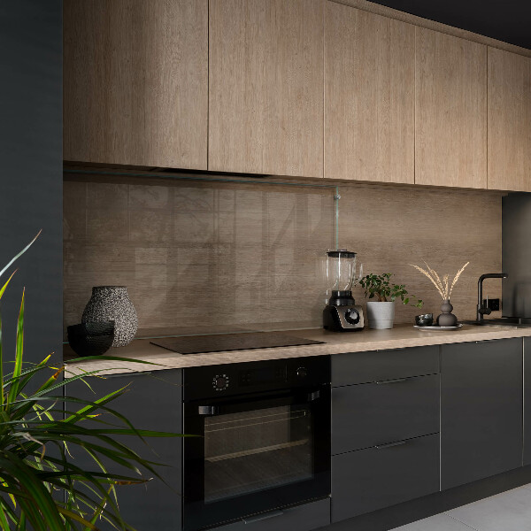 Pannello cucina paraschizzi trasparente 140x70 cm