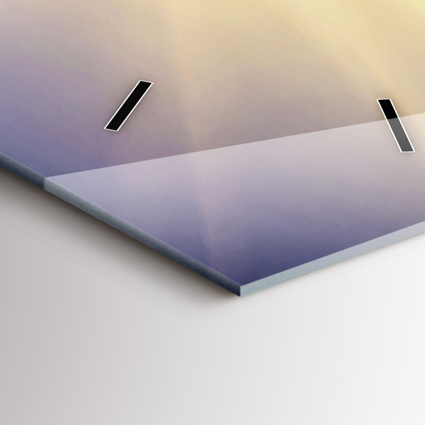 Orologio verticale Paesaggio montano