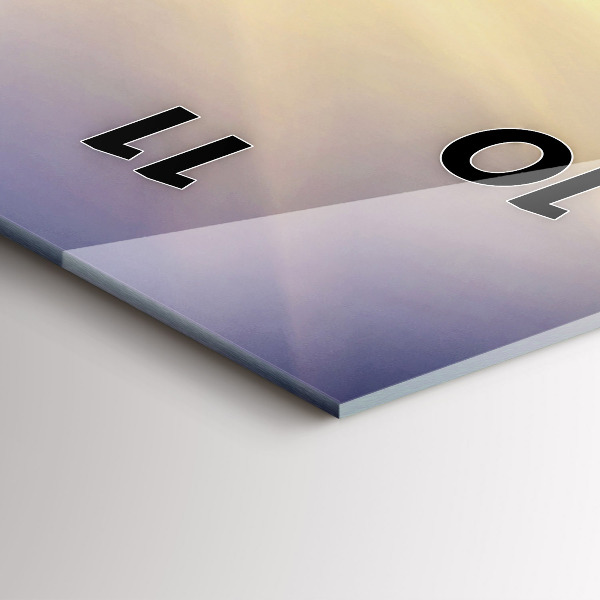 Orologio verticale Paesaggio montano