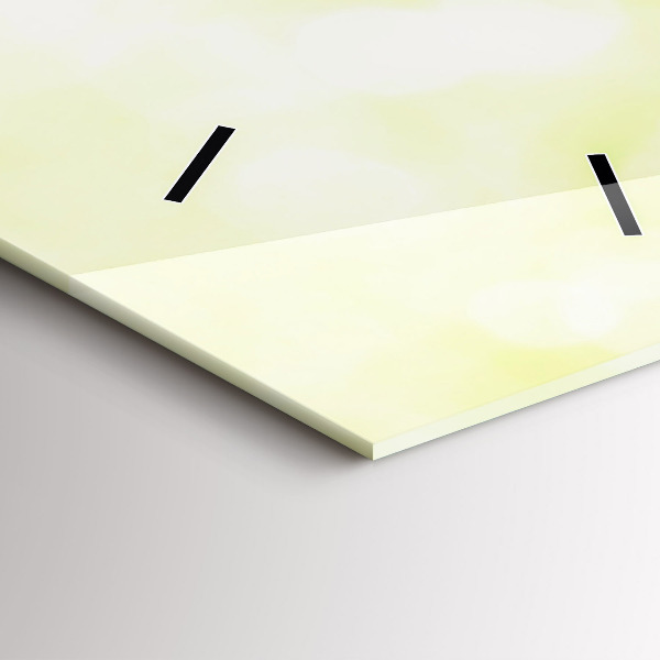 Orologio verticale Erba verde