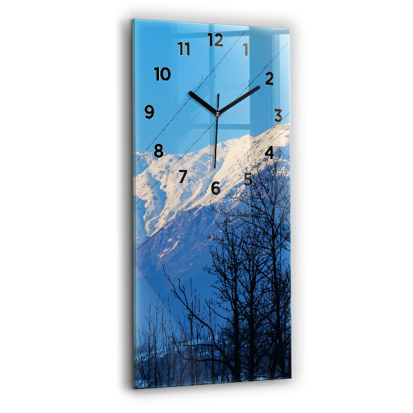 Orologio verticale Vista sulle montagne