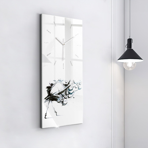 Orologio verticale Donna che balla il balletto