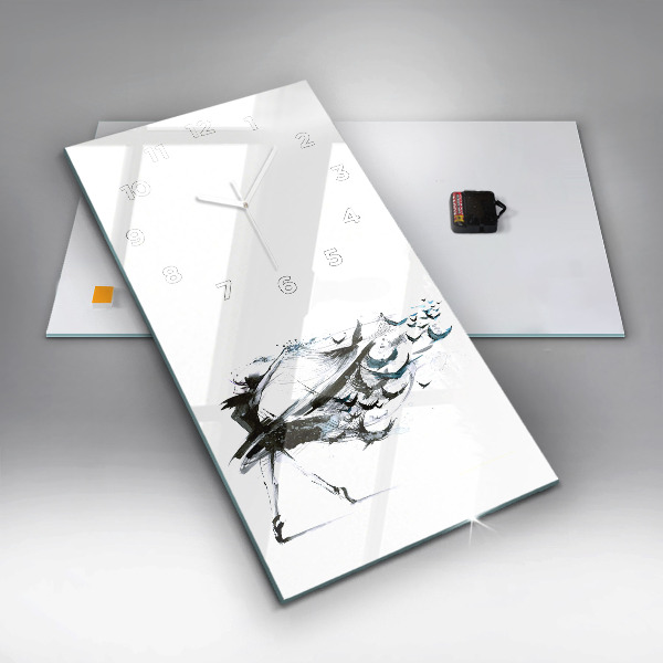 Orologio verticale Donna che balla il balletto