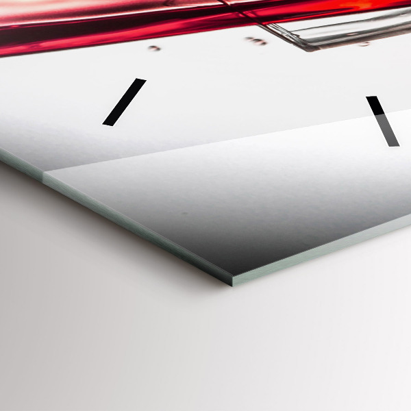 Orologio verticale Bicchiere di vino