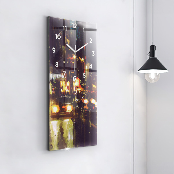 Orologio verticale Città dipinta