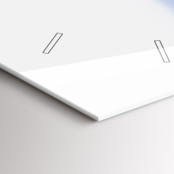 Orologio verticale in vetro Vista subacquea