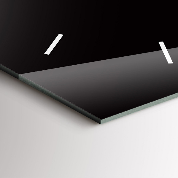 Orologio verticale in vetro Succo d'arancia