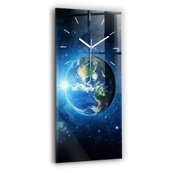 Orologio verticale Terra e galassia – NASA