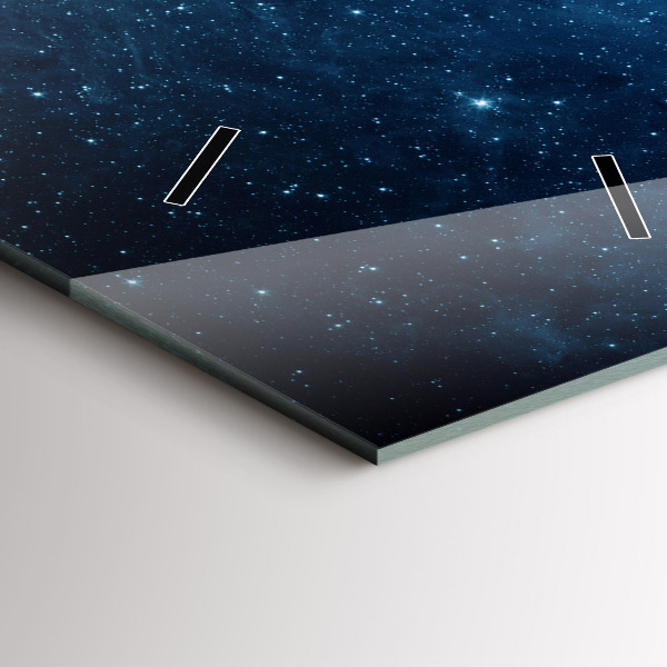 Orologio verticale Terra e galassia – NASA