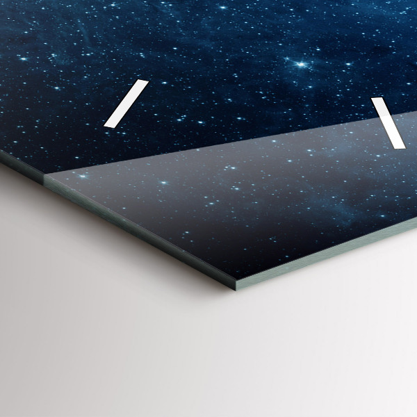 Orologio verticale Terra e galassia – NASA