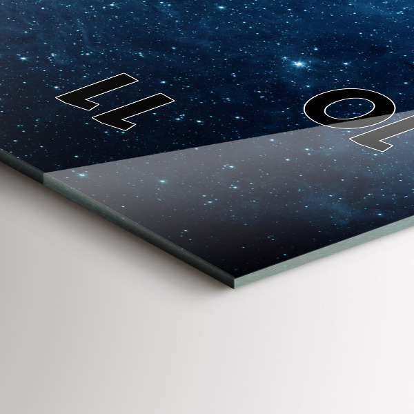 Orologio verticale Terra e galassia – NASA