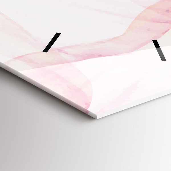 Orologio verticale Petali acquerellati