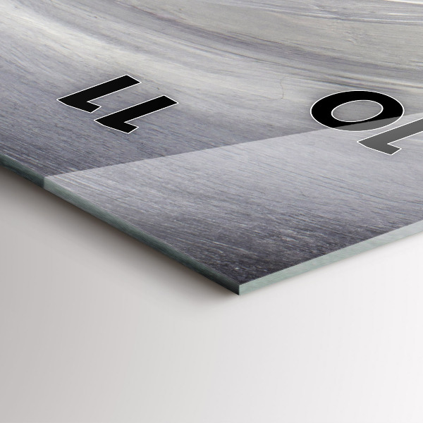 Orologio verticale Corvo al chiaro di luna