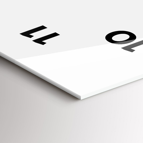 Orologio verticale Testa di cervo colorata