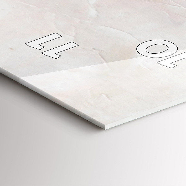 Orologio verticale Dipinto ad olio yacht mare