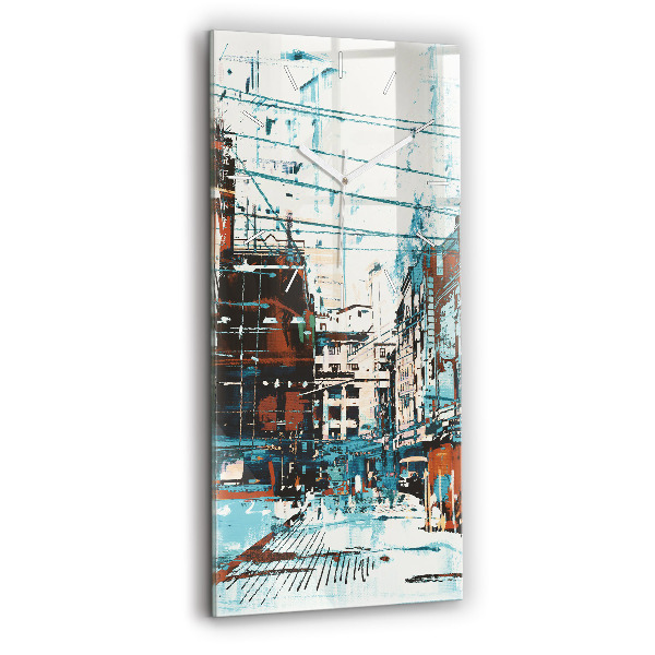 Orologio verticale Arte di strada