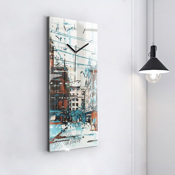Orologio verticale Arte di strada