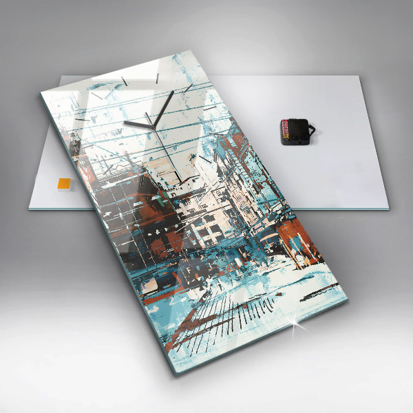 Orologio verticale Arte di strada