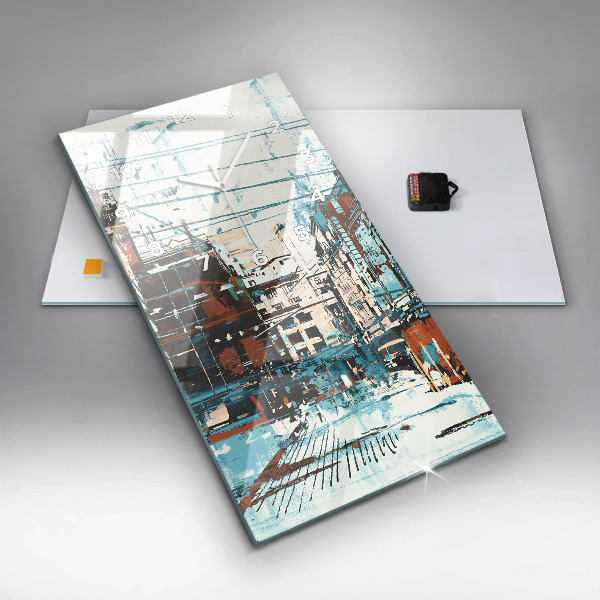 Orologio verticale Arte di strada