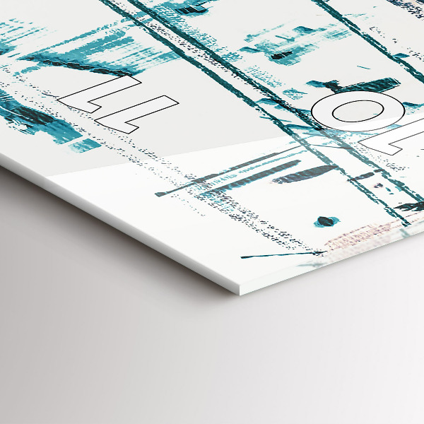 Orologio verticale Arte di strada