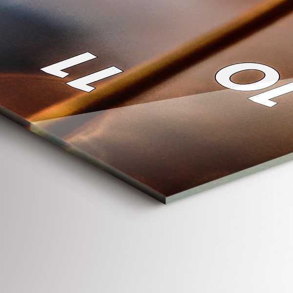 Orologio verticale Dente di leone con rugiada