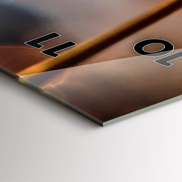 Orologio verticale Dente di leone con rugiada