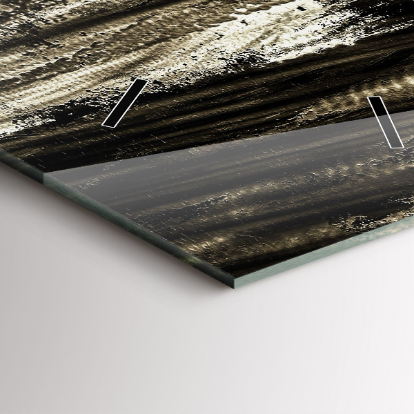 Orologio verticale Donna in una notte piovosa