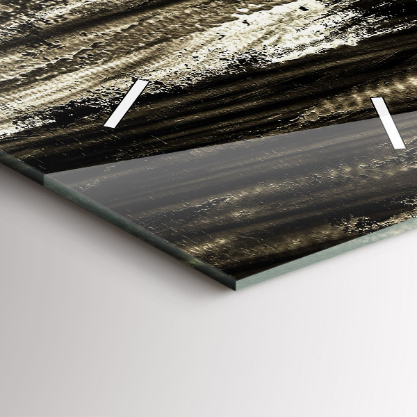 Orologio verticale Donna in una notte piovosa