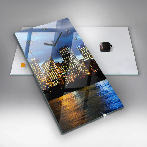 Orologio verticale Sydney la sera